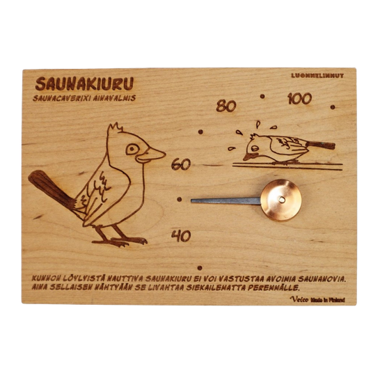 Saunakiuru -saunamittari (Luonnelinnut)