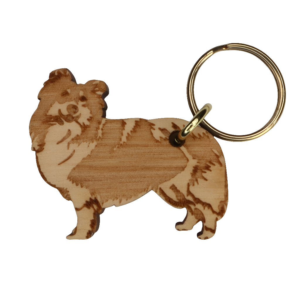 Shetlanninlammaskoira -avaimenperä