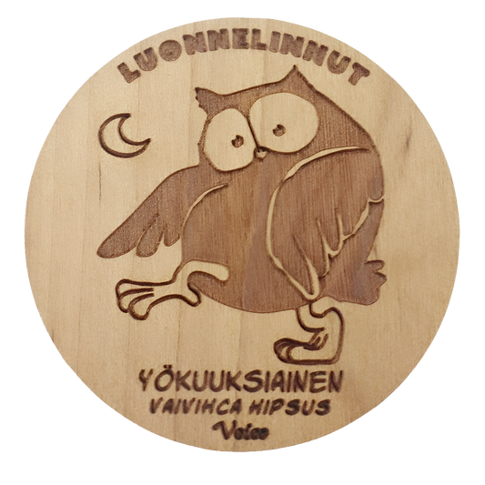 Yökuuksiainen (Vaivihca hipsus) -magneetti