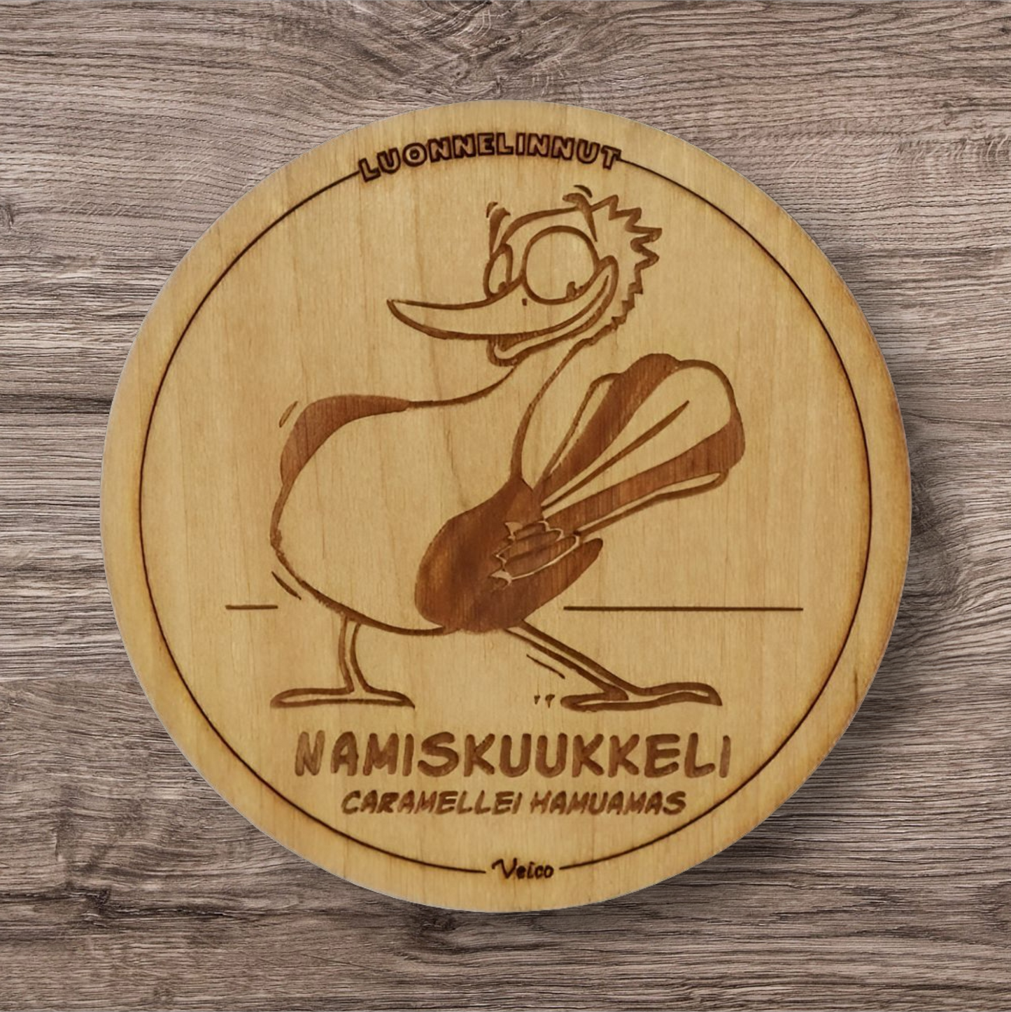 Namiskuukkeli (Caramellei hamuamas) -alunen