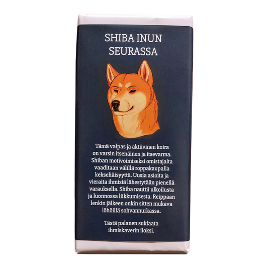 Shiba Inun seurassa -suklaa 100g
