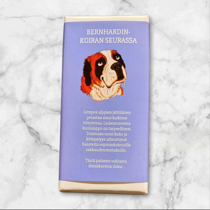 Bernhardinkoiran seurassa -suklaa 100g