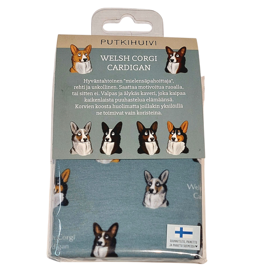 Welsh corgi cardigan -putkihuivi