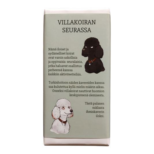 Villakoiran seurassa -suklaa 100g