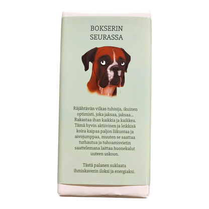 Bokserin seurassa -suklaa 100g