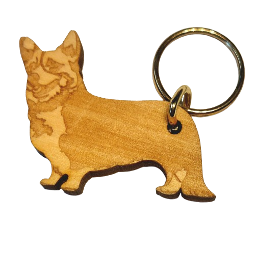 Welsh corgi cardigan -avaimenperä