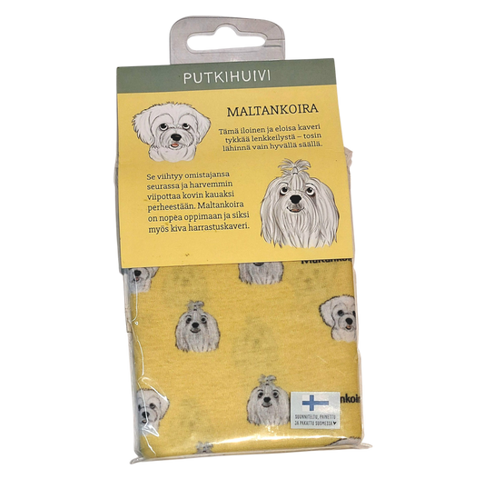 Maltankoira -putkihuivi