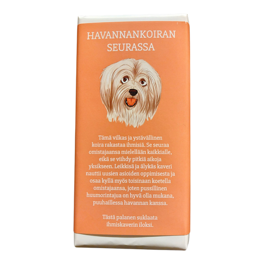 Havannankoiran seurassa -suklaa 100g