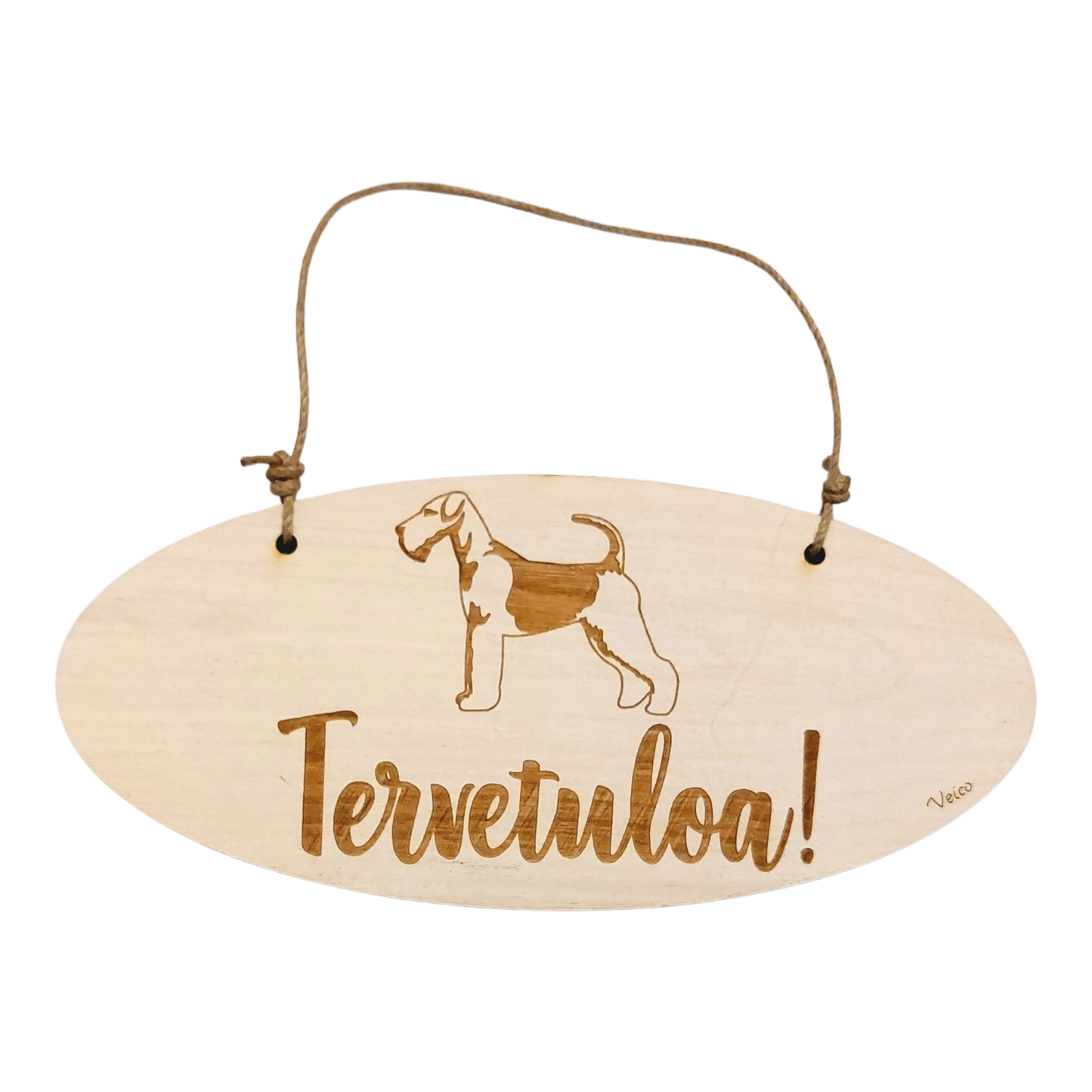 Airedalenterrieri -oviopaste