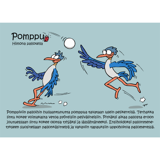 Pomppu (Himona pallotella) -postikortti