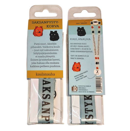 Saksanpystykorva -kaulanauha