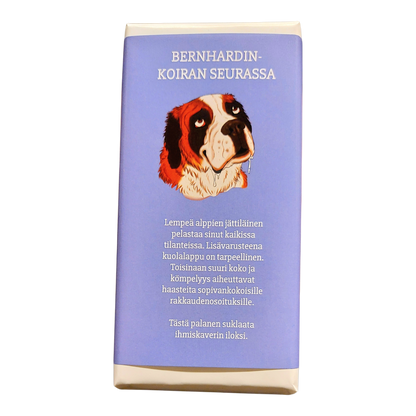 Bernhardinkoiran seurassa -suklaa 100g