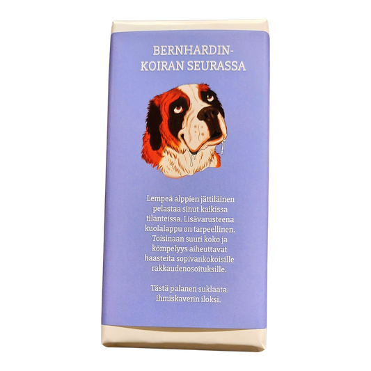 Bernhardinkoiran seurassa -suklaa 100g