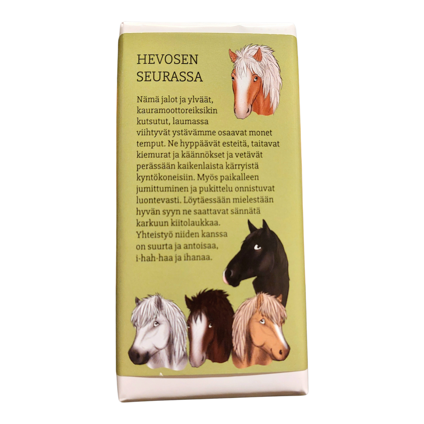 Hevosen seurassa -suklaa 100g