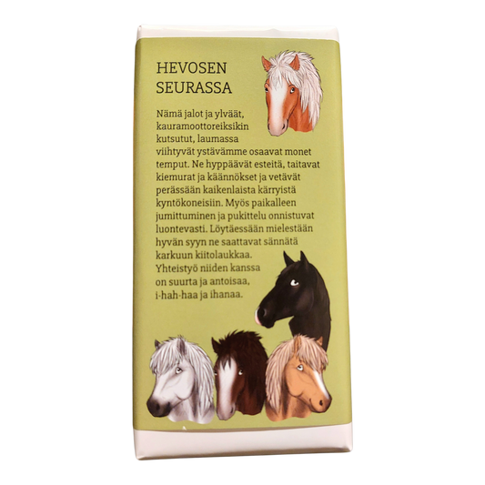 Hevosen seurassa -suklaa 100g