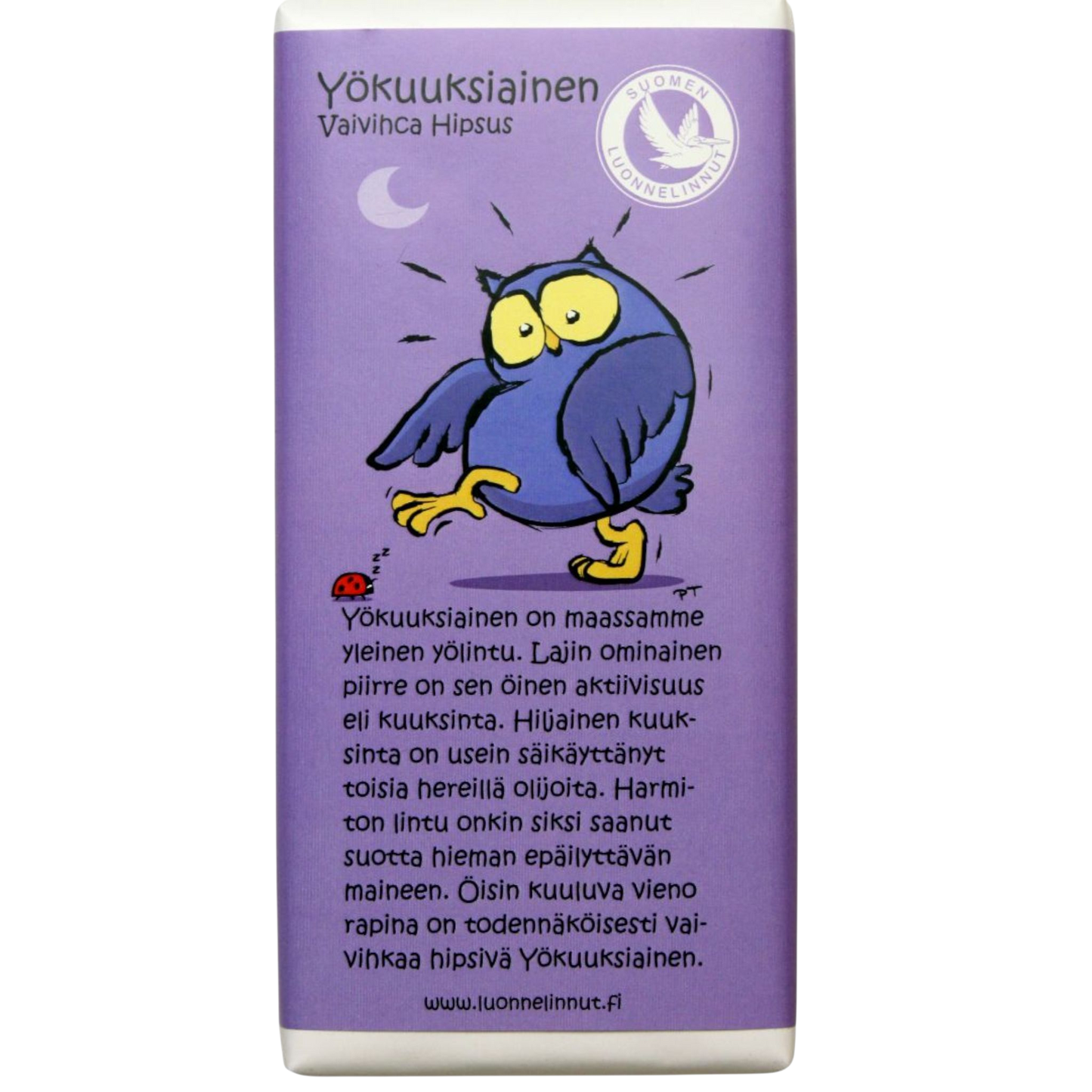 Yökuuksiainen (Vaivihca Hipsus) -suklaa 100g