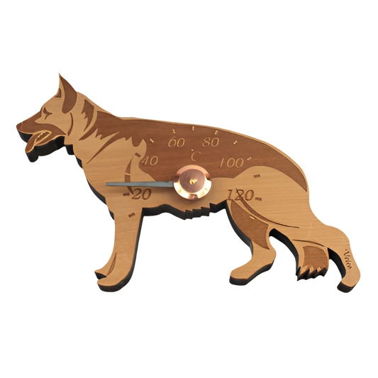 Saksanpaimenkoira -saunamittari