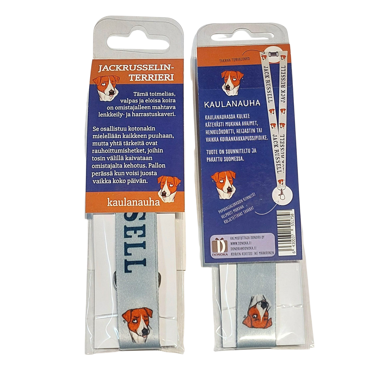 Jackrusselinterrieri -kaulanauha