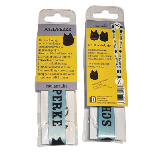 Schipperke -kaulanauha