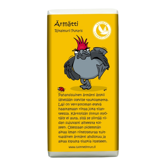 Ärmätti (Riitaimurii pukaris) -suklaa 100g