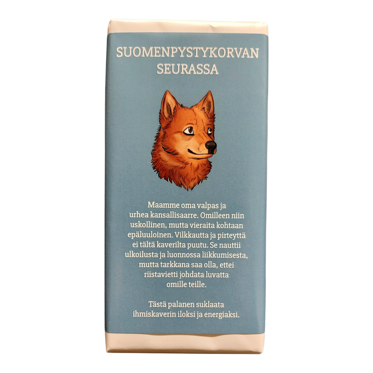 Suomenpystykorvan seurassa -suklaa 100g