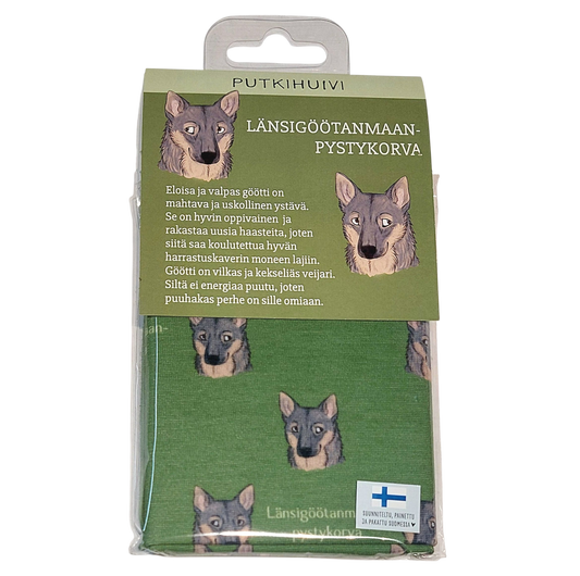 Länsigöötanmaanpystykorva -putkihuivi