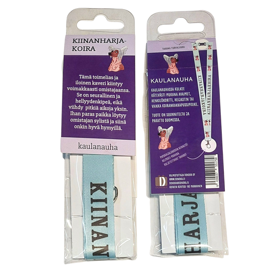 Kiinanharjakoira -kaulanauha