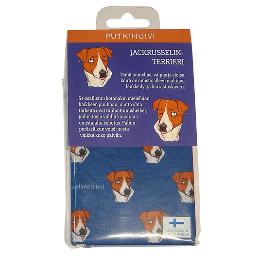 Jackrusselinterrieri -putkihuivi