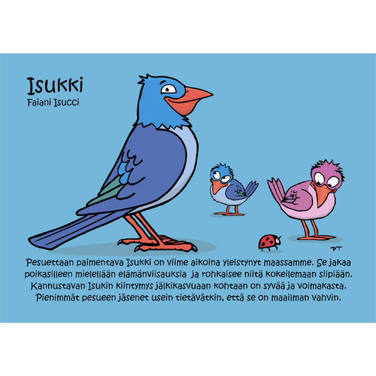 Isukki (Faiani Isucci) -postikortti