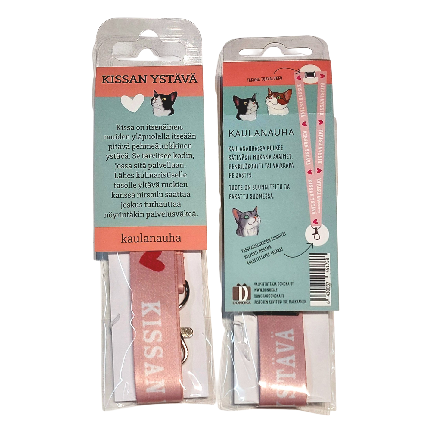 Kissan ystävä -kaulanauha