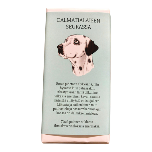 Dalmatialaisen seurassa -suklaa 100g