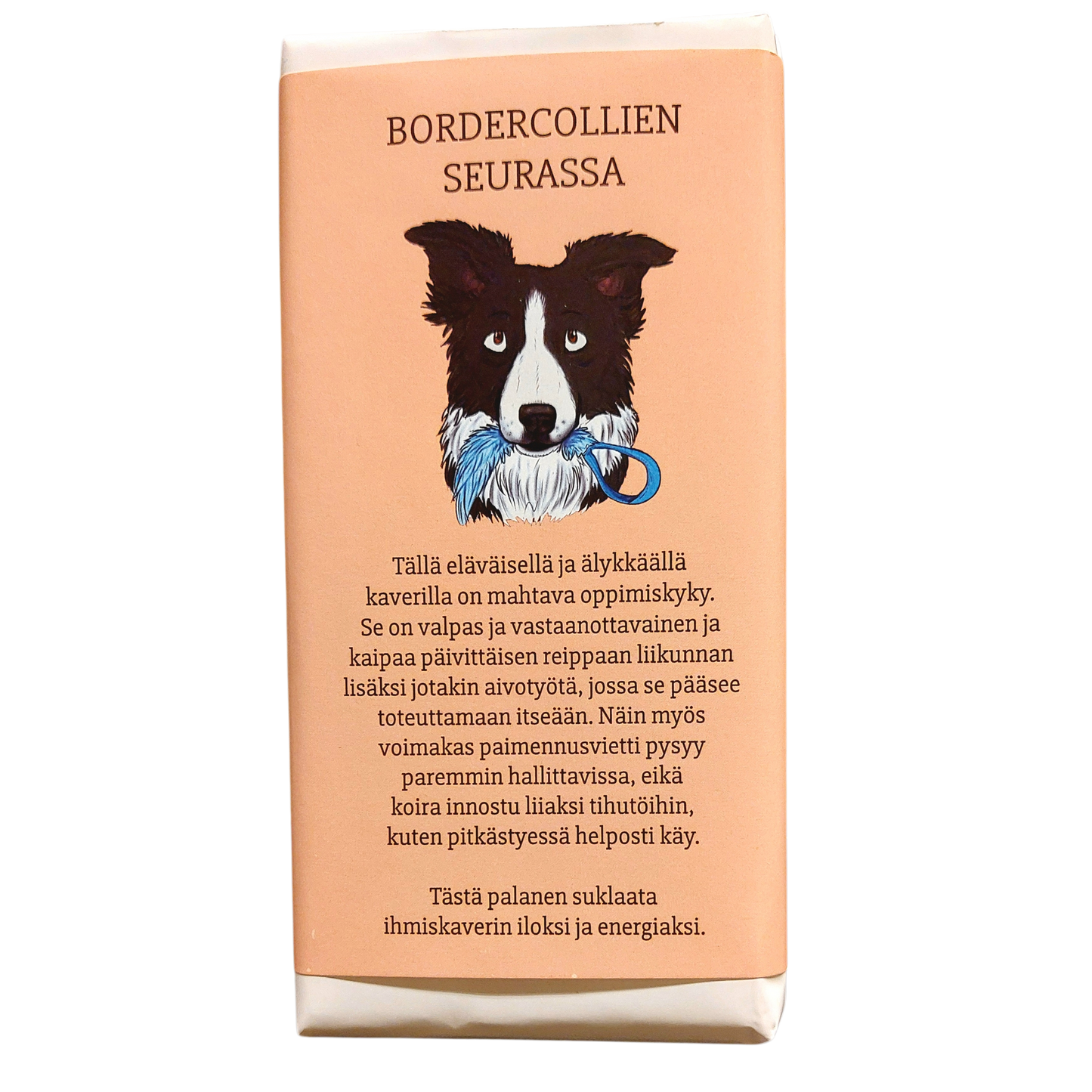 Bordercollien seurassa -suklaa 100g