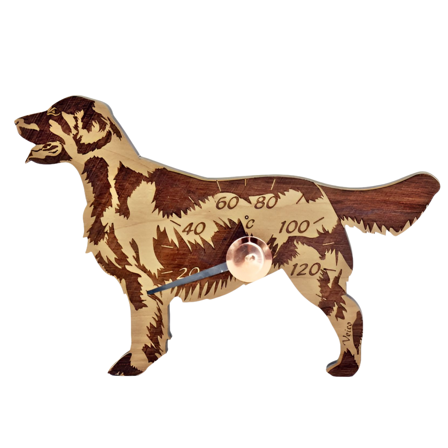 Sileäkarvainen noutaja -saunamittari