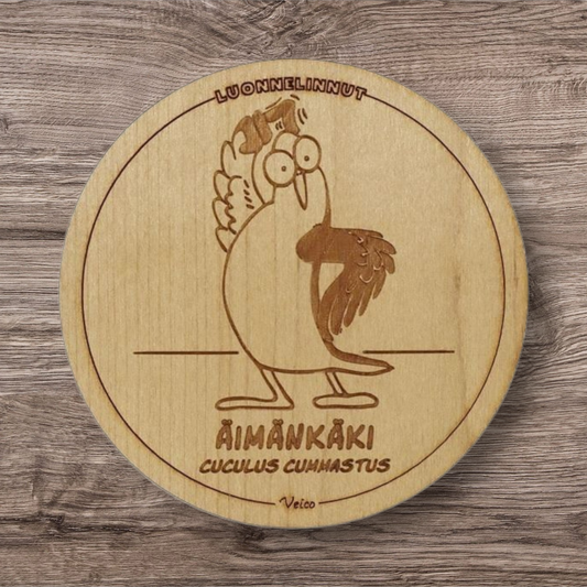 Äimänkäki (Cuculus cummastus) -alunen