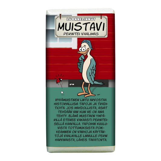 Muistavi (Perintei vaalimas) -suklaa 100g