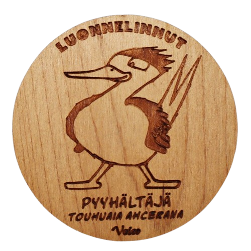 Pyyhältäjä (Touhiaia ahcerana) -magneetti