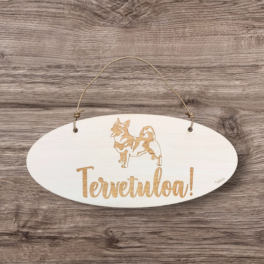 Länsigöötanmaanpystykorva -oviopaste