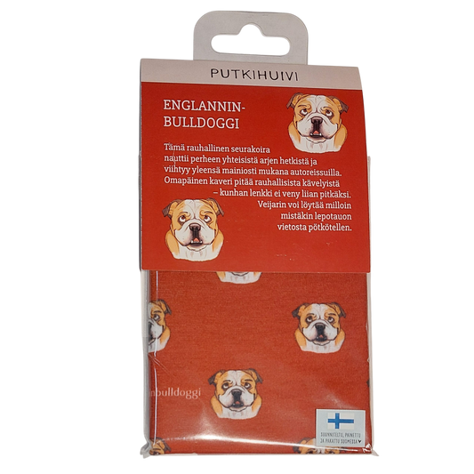 Englanninbulldoggi -putkihuivi