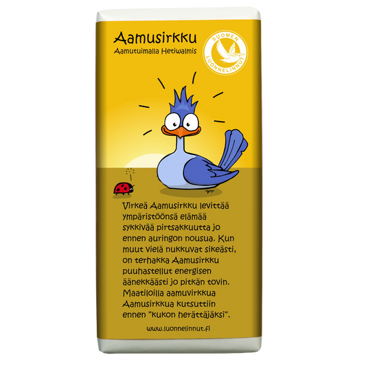 Aamusirkku (Aamutuimalla Hetiwalmis) -suklaa 100g
