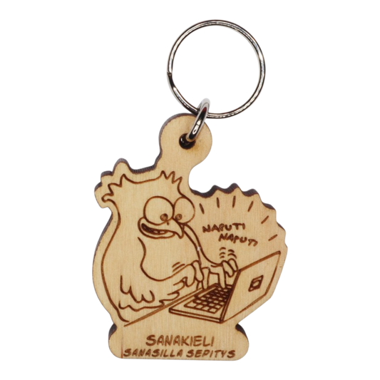 Sanakieli (Sanasilla Sepitys) -avaimenperä