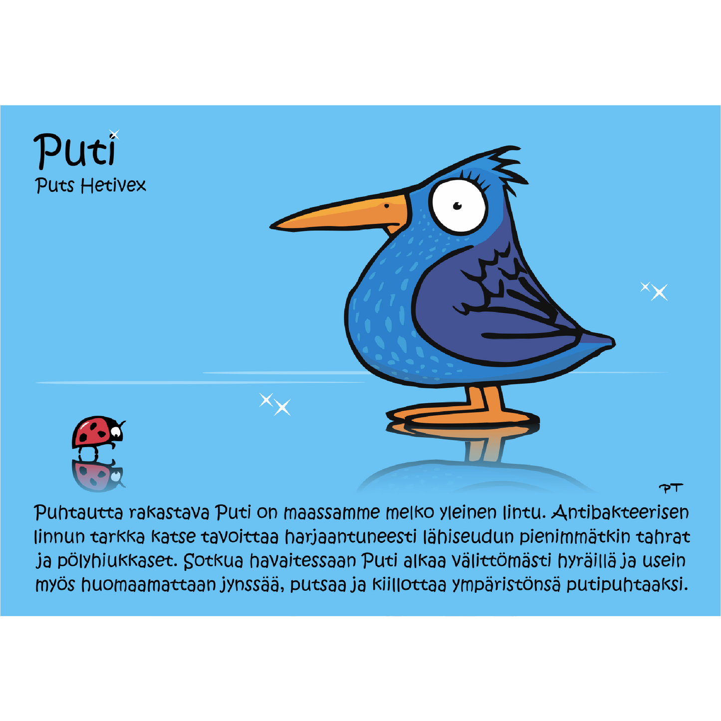 Puti (Puts Hetivex) -postikortti