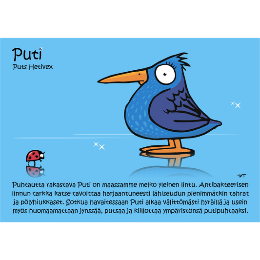 Puti (Puts Hetivex) -postikortti