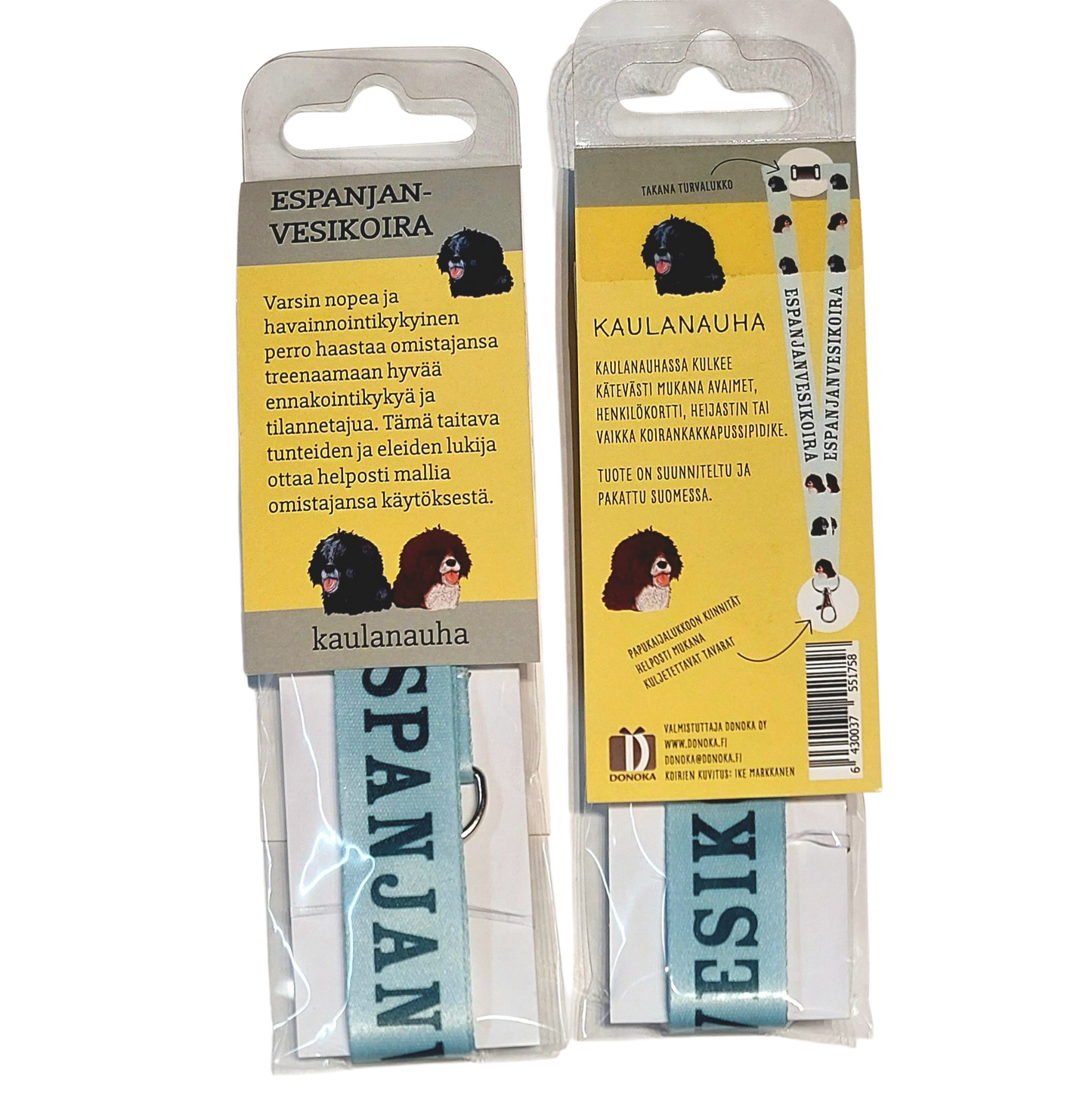 Espanjanvesikoira -kaulanauha