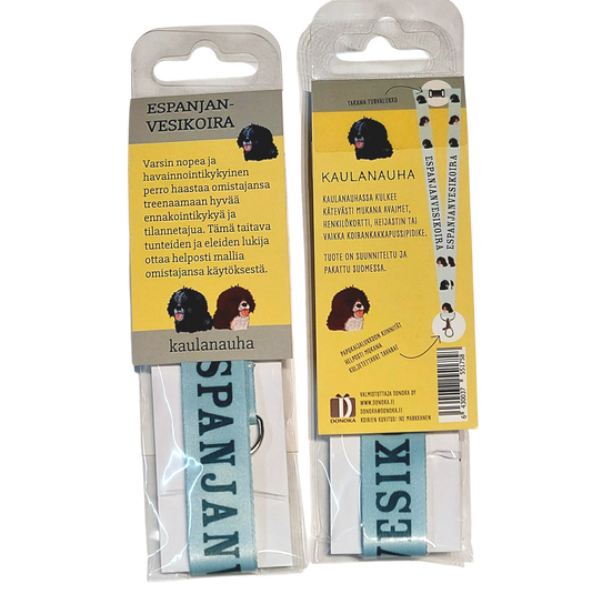 Espanjanvesikoira -kaulanauha