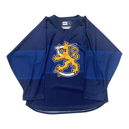 Suomi -pelipaita sininen