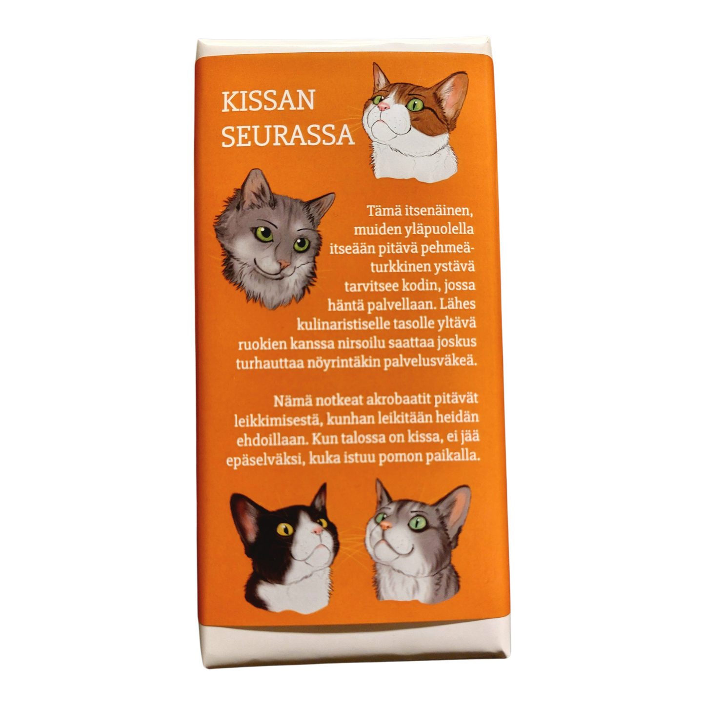 Kissan seurassa -suklaa 100g