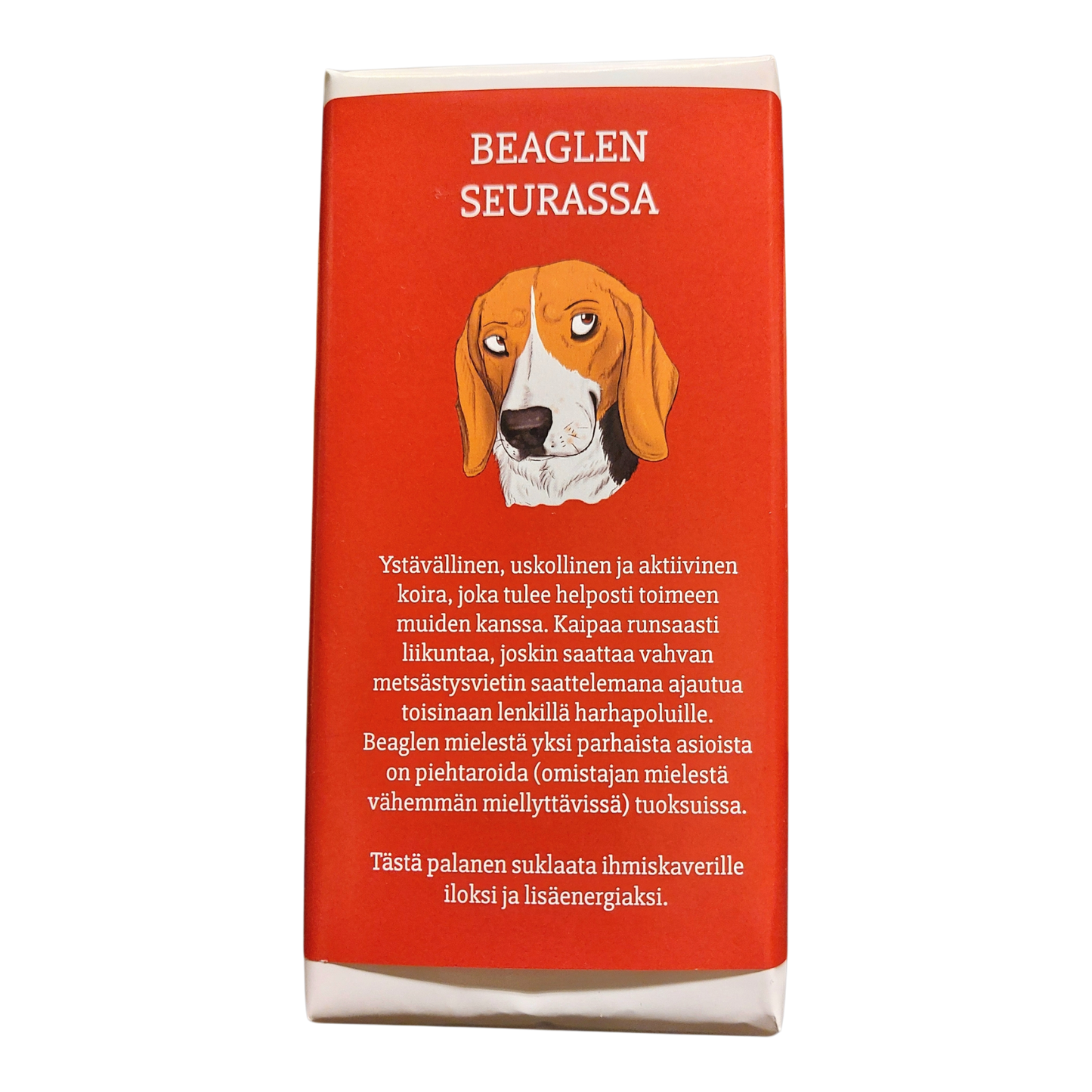 Beaglen seurassa -suklaa 100g