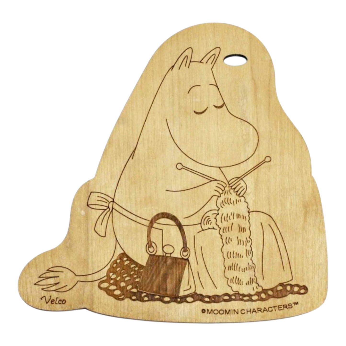 Muumimamma neuloo -pannunalunen