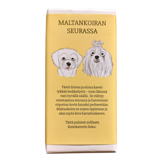 Maltankoiran seurassa -suklaa 100g