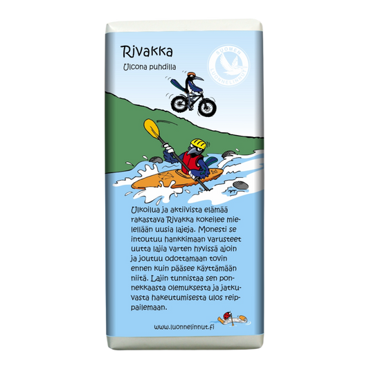 Rivakka (Ulcona puhdilla) -suklaa 100g